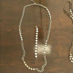 Necklace & bracelet